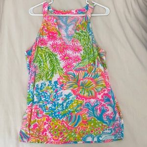 Lilly Pulitzer racer back tank top